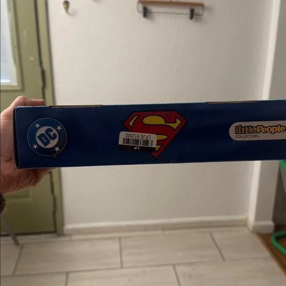 Little People Collector DC Superman Figures Fisher Price 4 pc Set Brand New - Picture 3 of 6